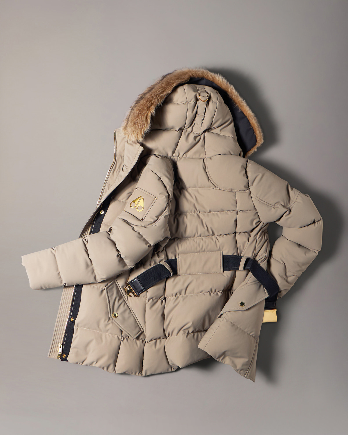 Moose Knuckles - M36LJ181GS - Gilded 3Q Down Jacket - WOMENS -  - Detail10