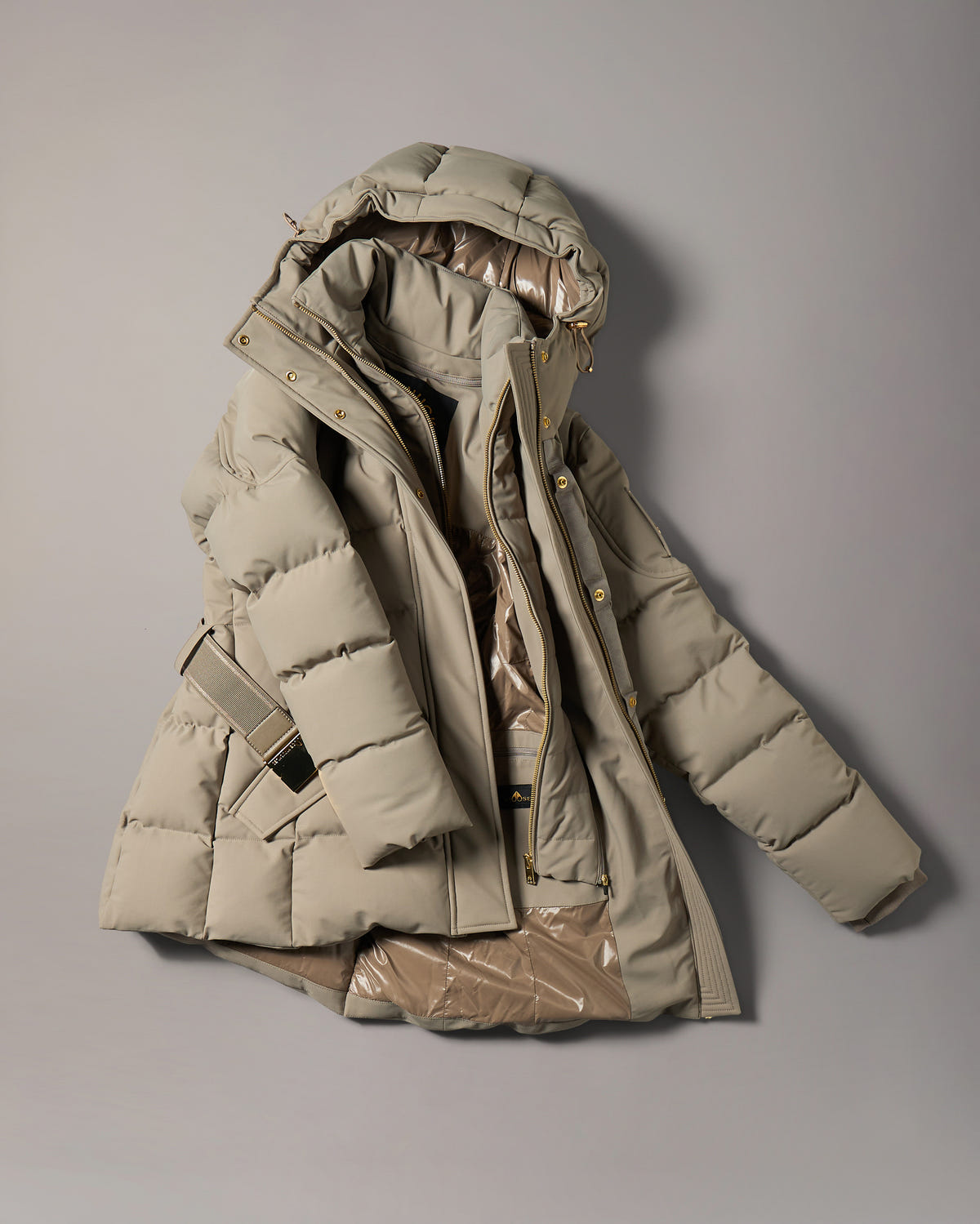 Moose Knuckles - M36LJ181GS - Gilded 3Q Down Jacket - WOMENS -  - GM