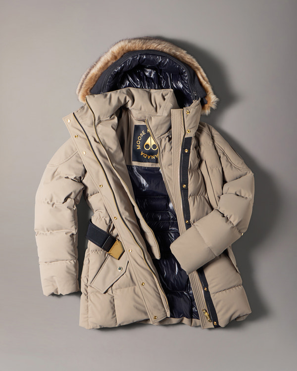 Moose Knuckles - M36LJ181GS - Gilded 3Q Down Jacket - WOMENS -  - GM