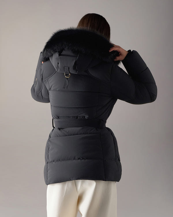Moose Knuckles - M36LJ181GS - Gilded 3Q Down Jacket - WOMENS -  - Back