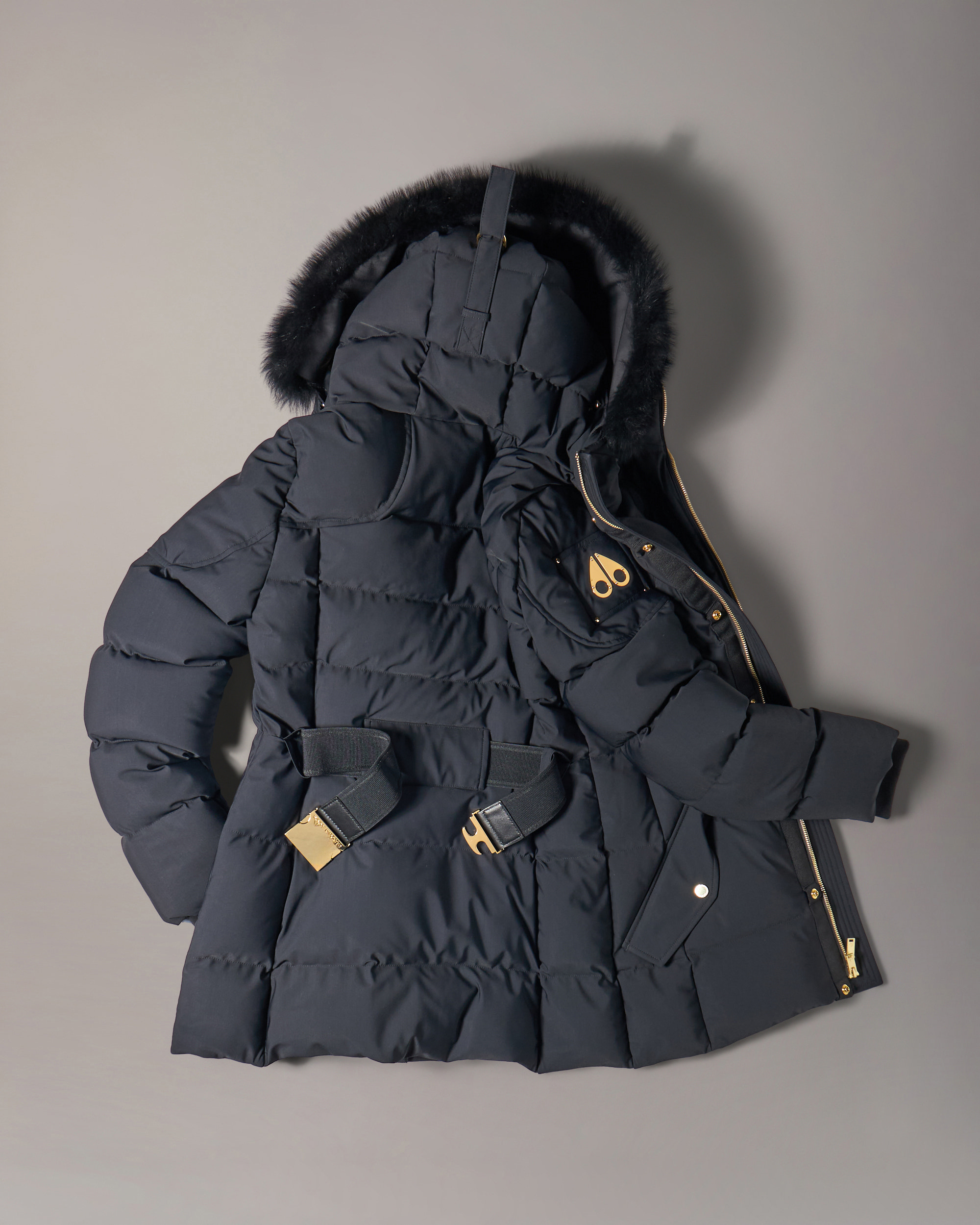 Moose Knuckles - M36LJ181GS - Gilded 3Q Down Jacket - WOMENS -  - Detail10