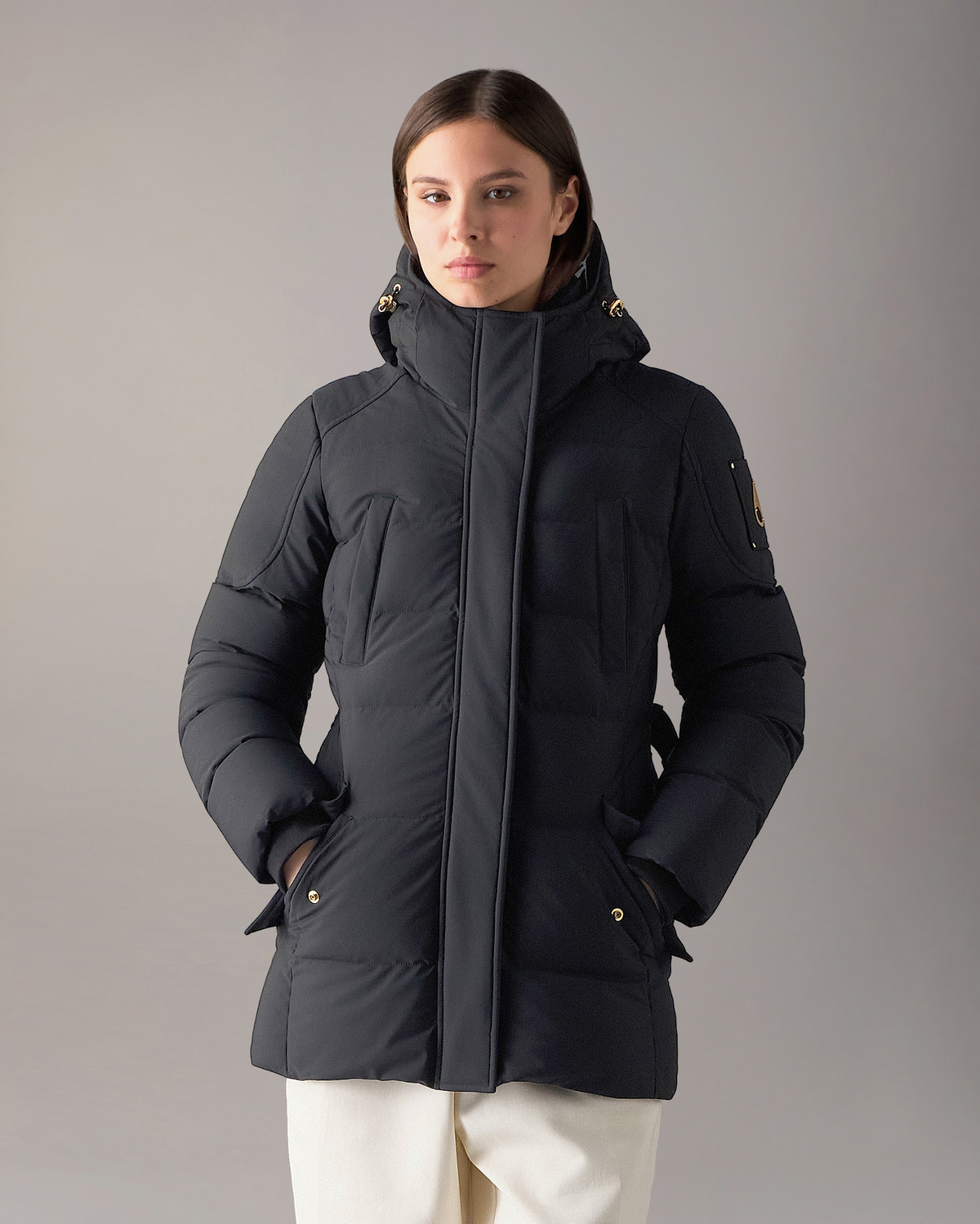Moose Knuckles - M36LJ181GS - Gilded 3Q Down Jacket - WOMENS -  - Detail4