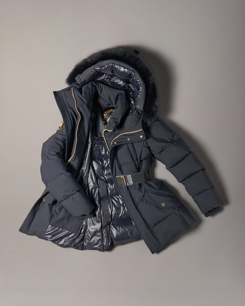 Moose Knuckles - M36LJ181GS - Gilded 3Q Down Jacket - WOMENS -  - GM