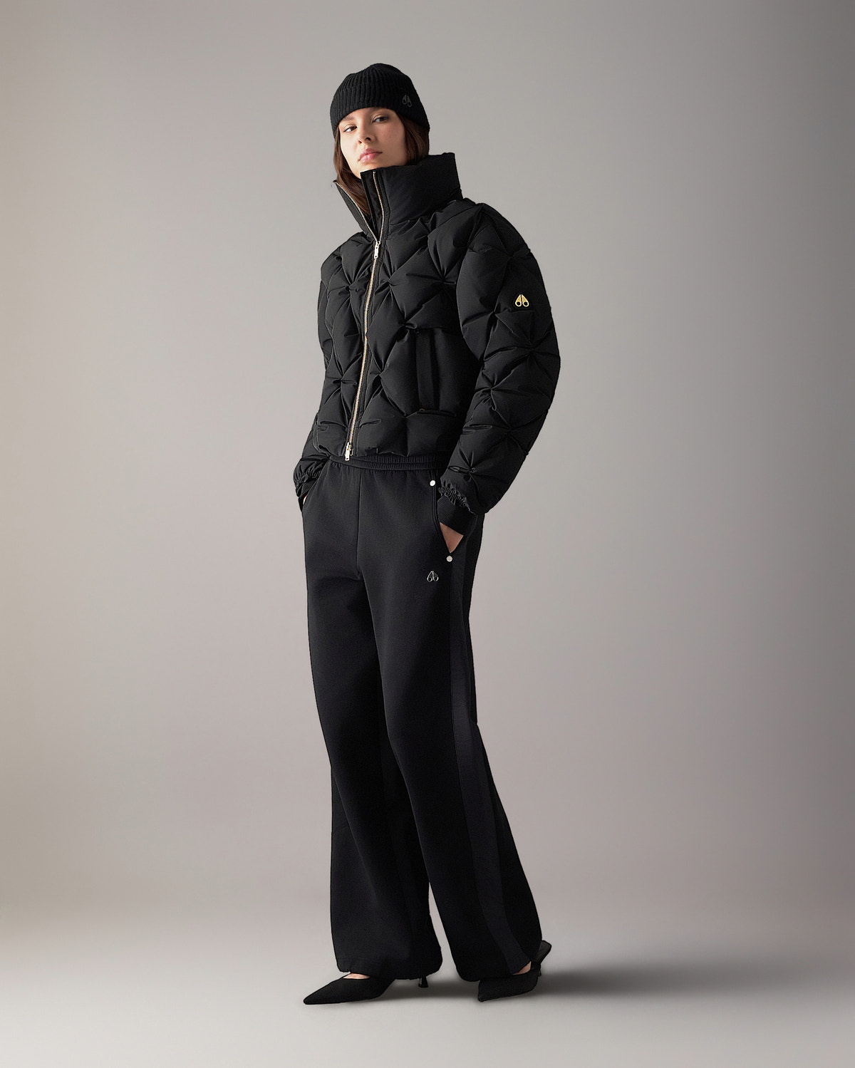 Moose Knuckles - M36LJ200G - Glint Tufted Down Puffer - WOMENS -  - Front