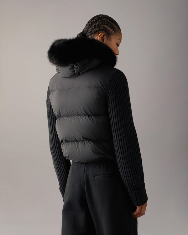 Moose Knuckles - M36LK660W - Everest Hybrid Down Jacket - WOMENS -  - Back