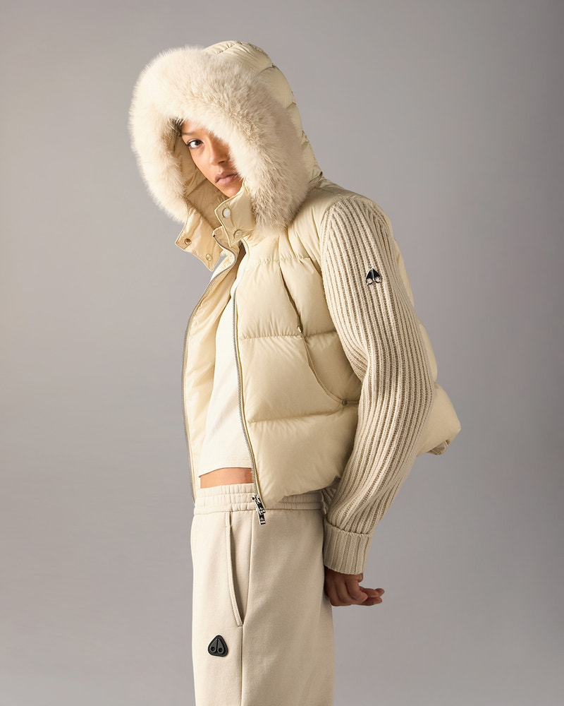 Moose Knuckles - M36LK660W - Everest Hybrid Down Jacket - WOMENS -  - Front Category