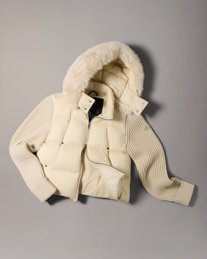 Moose Knuckles - M36LK660W - Everest Hybrid Down Jacket - WOMENS -  - GM