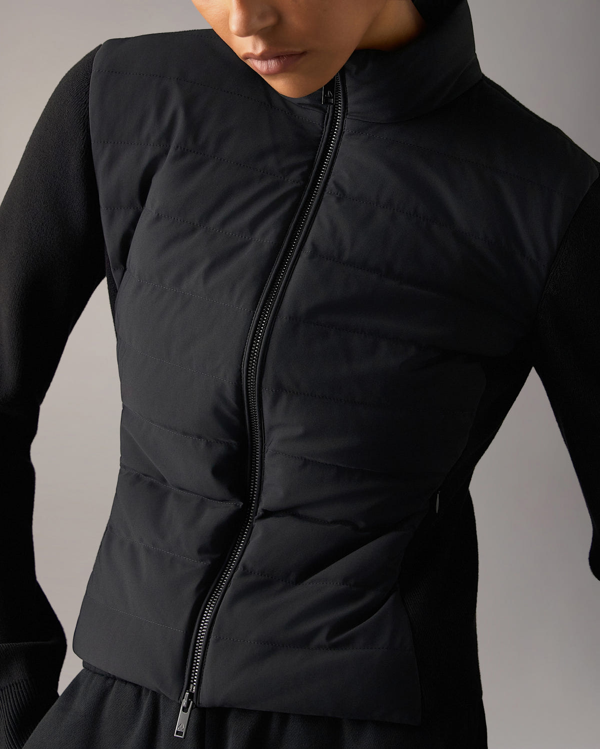 Moose Knuckles - M36LK663 - Soho Hybrid Down Jacket - WOMENS -  - Detail1