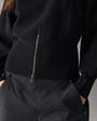 Moose Knuckles - M36LK675 - Corner Crewneck Knit Sweatshirt - WOMENS -  - Detail1