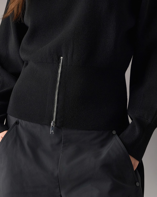 Moose Knuckles - M36LK675 - CORNER CREWNECK - WOMENS -  - Detail1