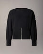 Moose Knuckles - M36LK675 - Corner Crewneck Knit Sweatshirt - WOMENS -  - Detail8