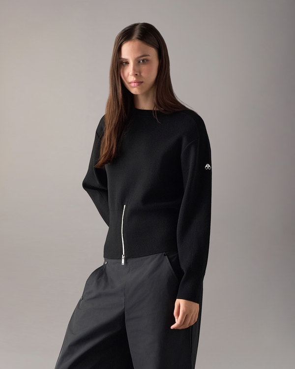 Moose Knuckles - M36LK675 - CORNER CREWNECK - WOMENS -  - Front Category