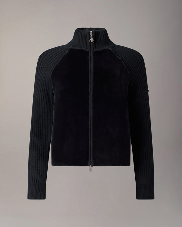 Moose Knuckles - M36LK691 - Junction Zip-Up Hybrid Sweater - WOMENS -  - Detail8