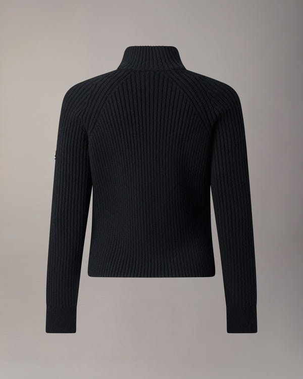 Moose Knuckles - M36LK691 - Junction Zip-Up Hybrid Sweater - WOMENS -  - Detail9