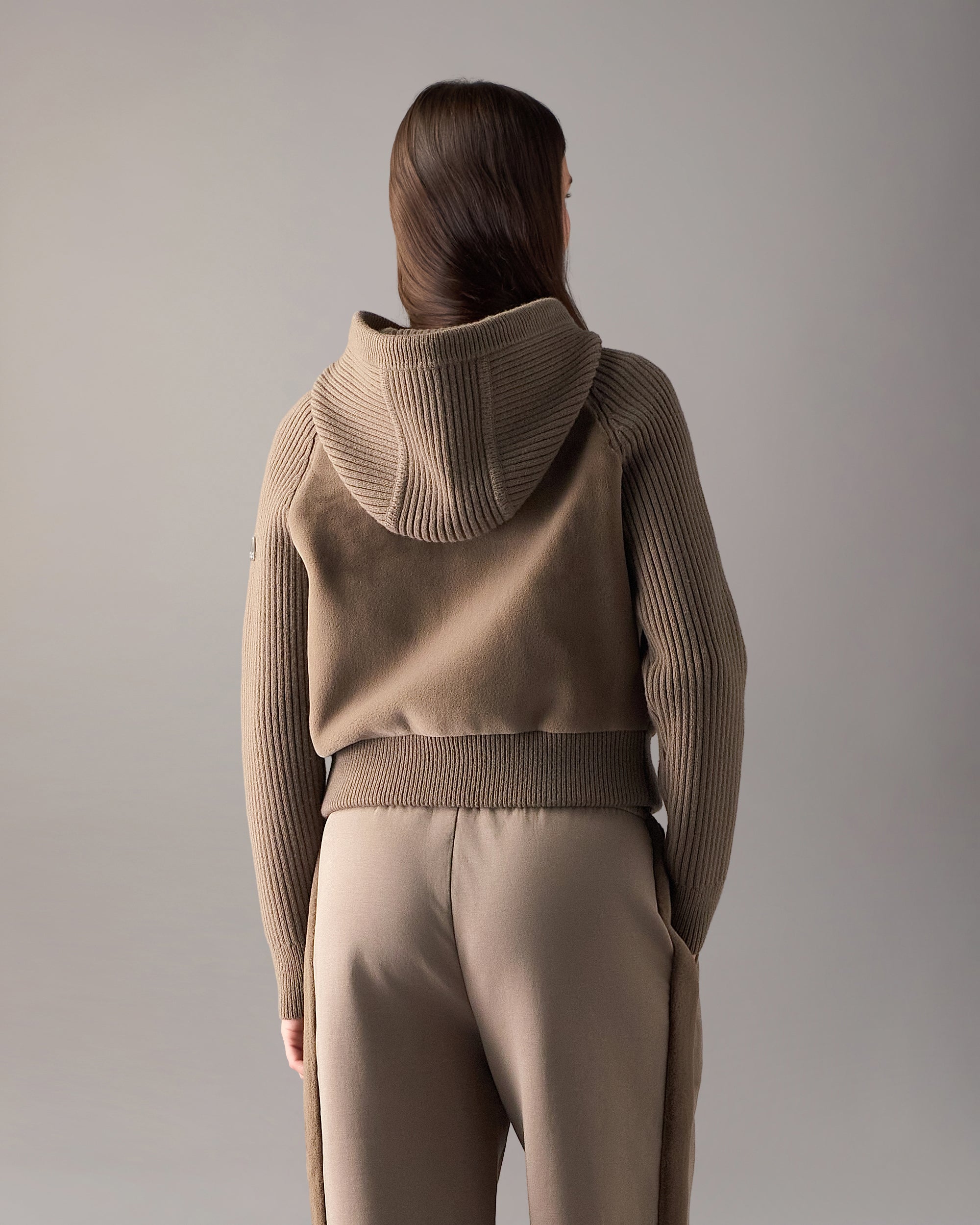 Junction Hooded Hybrid Sweater | Women | Moose Knuckles
