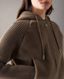 Moose Knuckles - M36LK692 - Junction Hooded Hybrid Sweater - WOMENS -  - Detail1