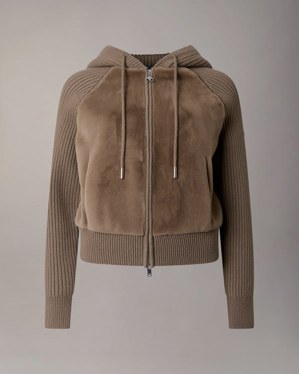 Moose Knuckles - M36LK692 - Junction Hooded Hybrid Sweater - WOMENS -  - Detail8