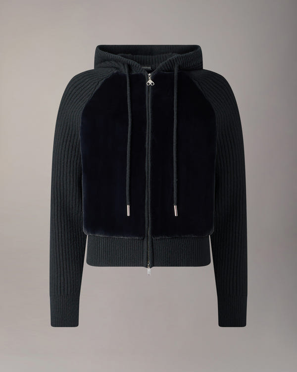 Moose Knuckles - M36LK692 - Junction Hooded Hybrid Sweater - WOMENS -  - Detail8