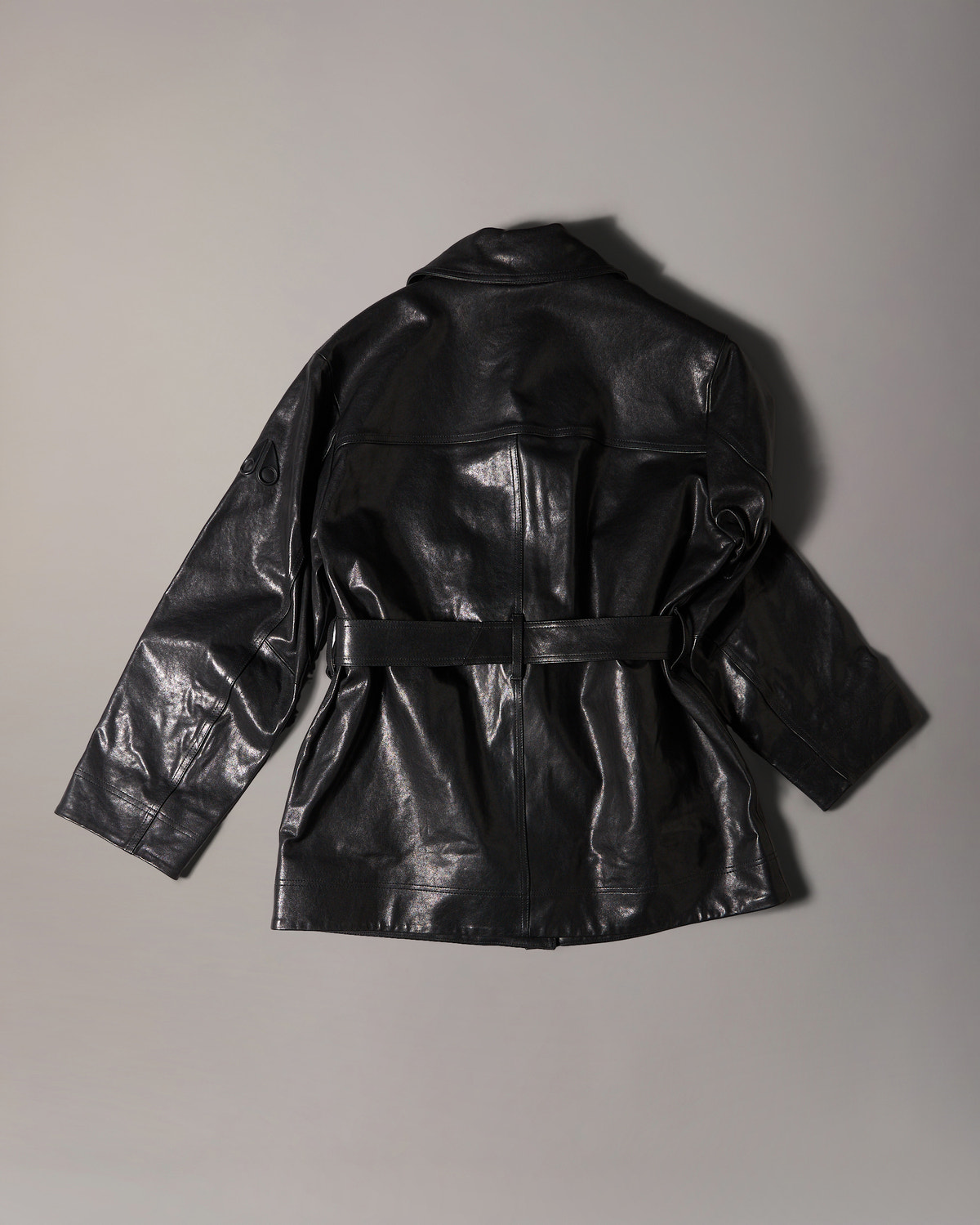 Moose Knuckles - M36LL319 - BLVD Leather Field Jacket - WOMENS -  - Detail10