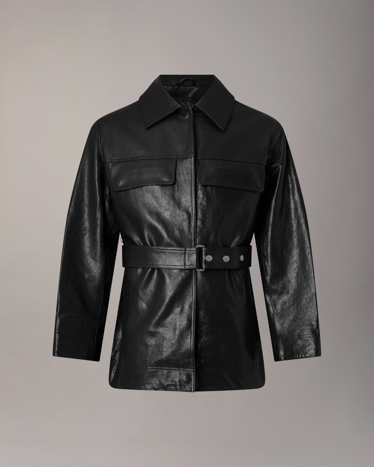 Moose Knuckles - M36LL319 - BLVD Leather Field Jacket - WOMENS -  - Detail8
