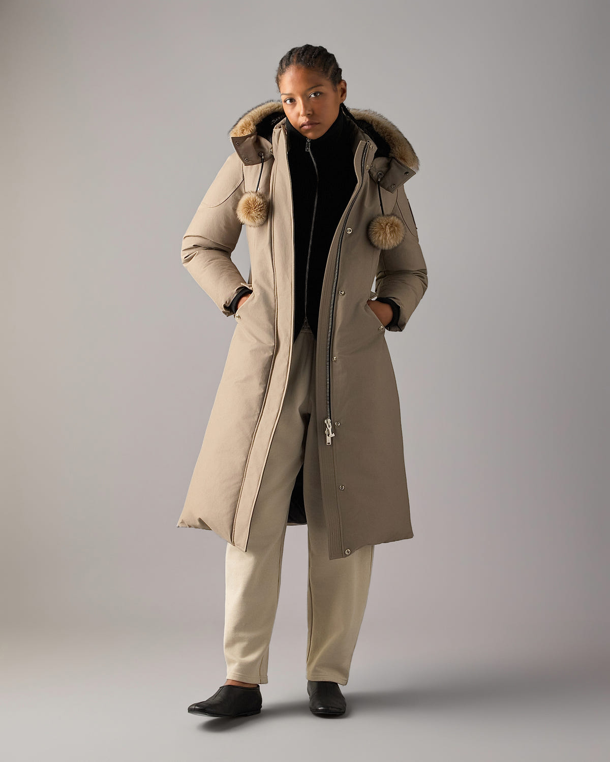 Moose Knuckles - M36LP200S - Original Stirling Long Down Parka - WOMENS -  - Front