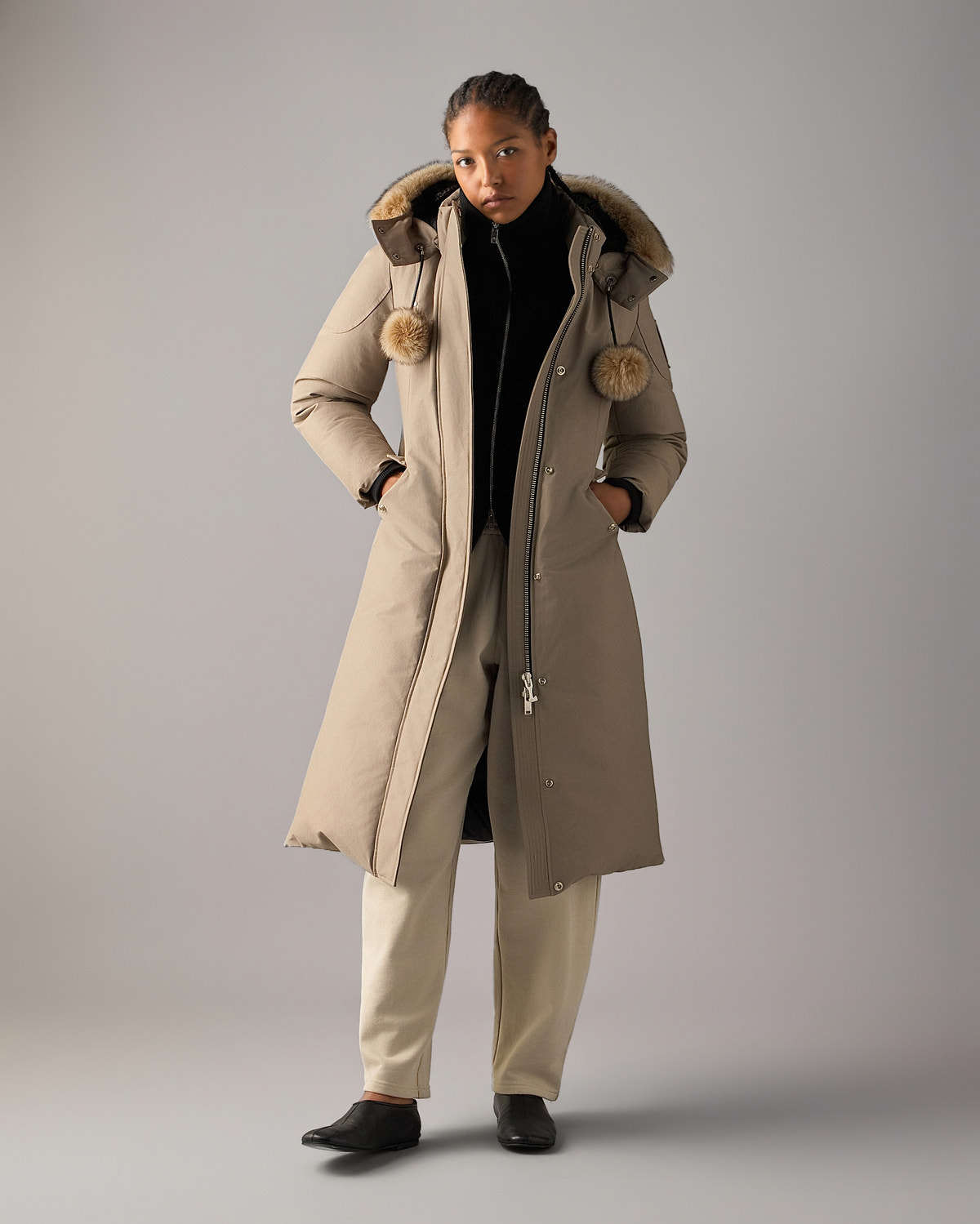 Moose Knuckles - M36LP200S - Original Stirling Long Down Parka - WOMENS -  - Front