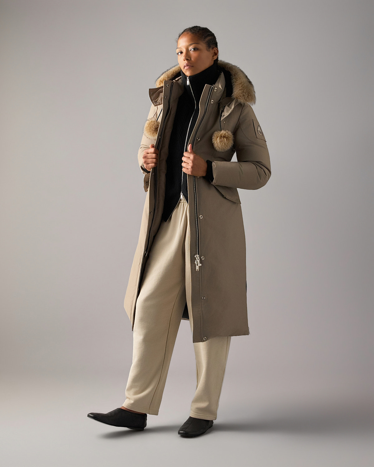Moose Knuckles - M36LP200S - Original Stirling Long Down Parka - WOMENS -  - Front Category