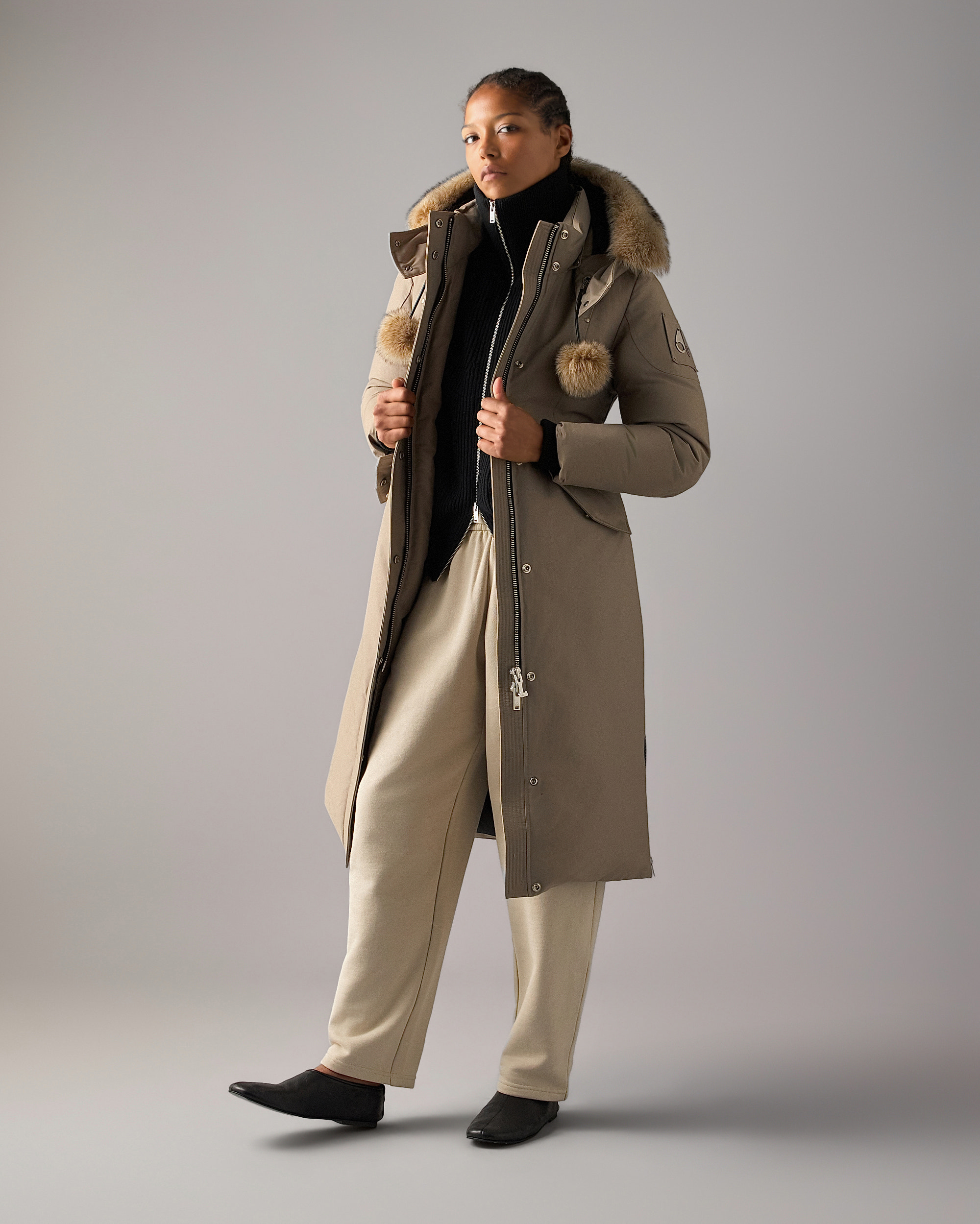 Moose Knuckles - M36LP200S - Original Stirling Long Down Parka - WOMENS -  - Front Category