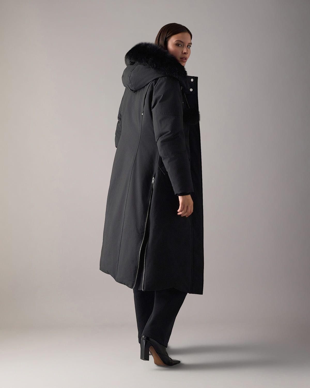 Moose Knuckles - M36LP200S - Original Stirling Long Down Parka - WOMENS -  - Back