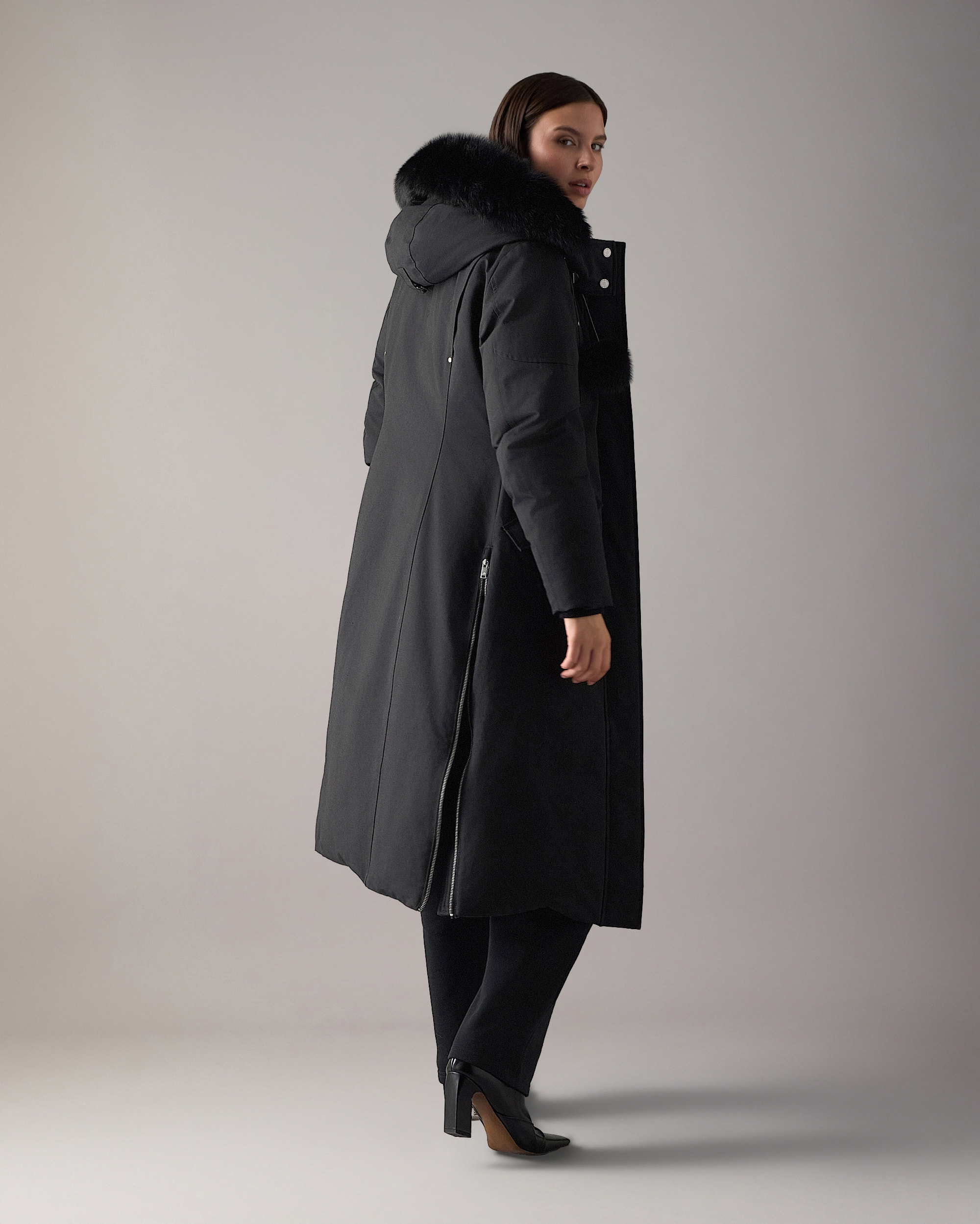 Moose Knuckles - M36LP200S - Original Stirling Long Down Parka - WOMENS -  - Back