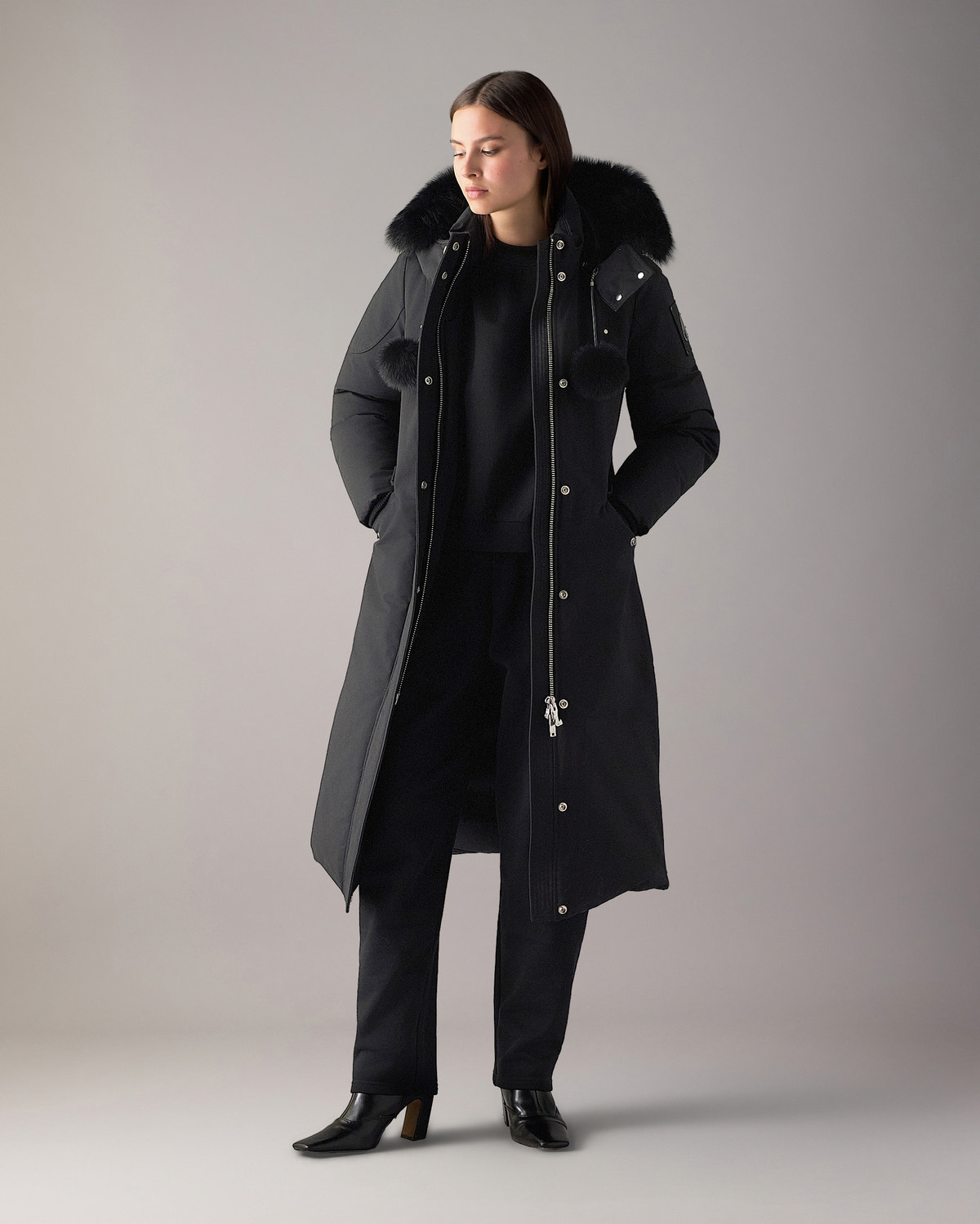 Moose Knuckles - M36LP200S - Original Stirling Long Down Parka - WOMENS -  - Front