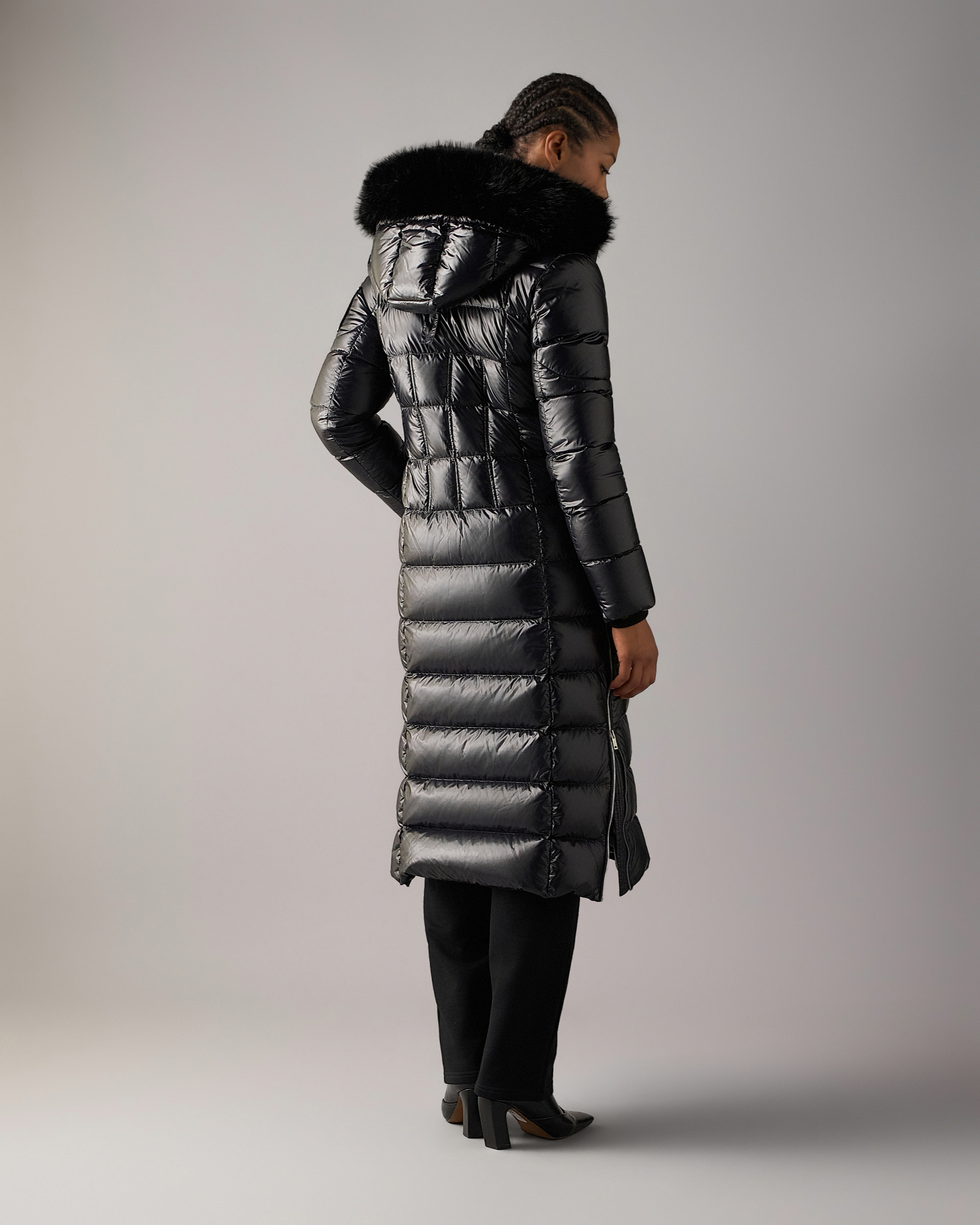 Moose Knuckles - M36LP205W - Celestia Long Down Parka - WOMENS -  - Back