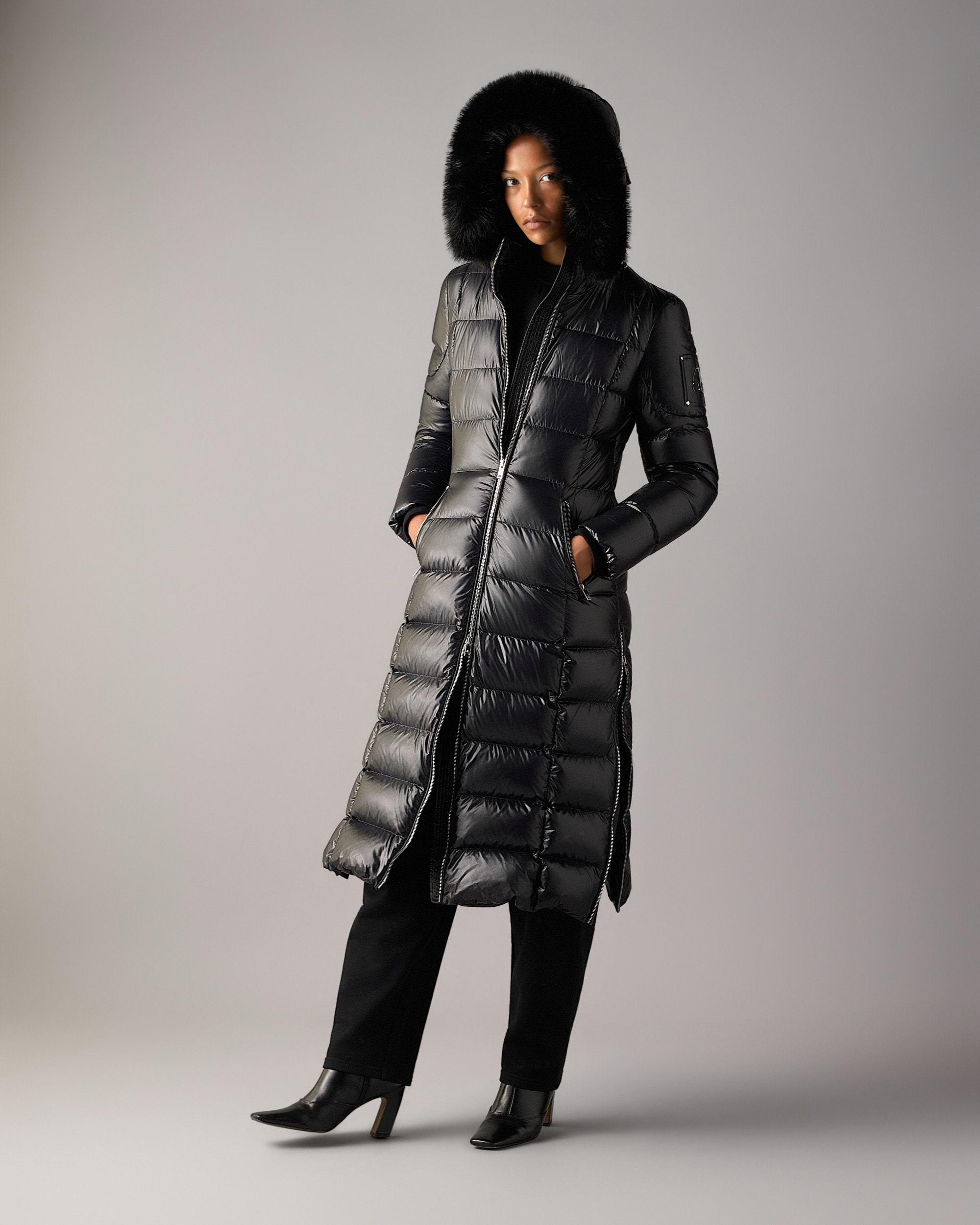 Moose Knuckles - M36LP205W - Celestia Long Down Parka - WOMENS -  - Front