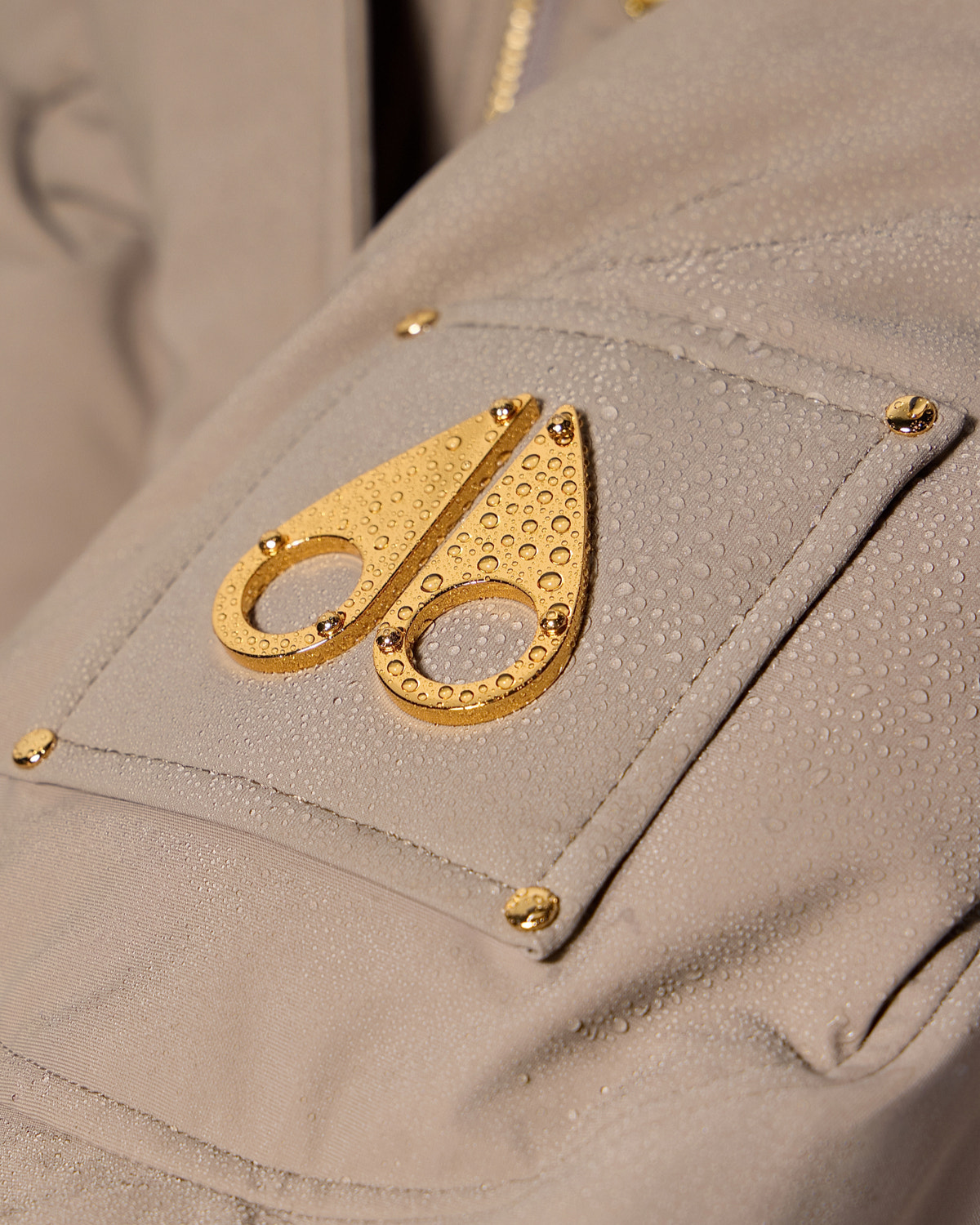 Moose Knuckles - M36LP207GS - Gilded Long Down Parka - WOMENS -  - Detail2