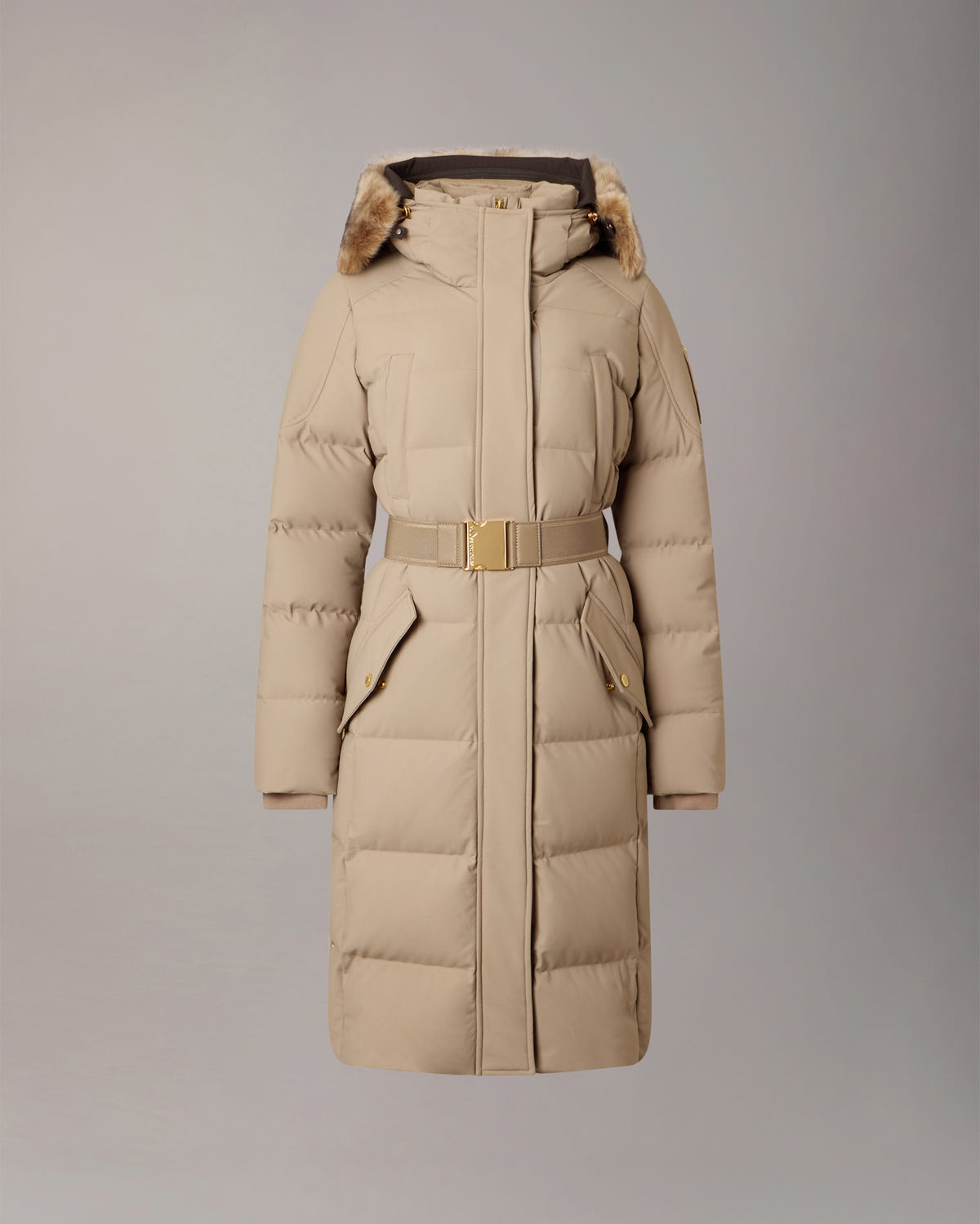 Moose Knuckles - M36LP207GS - Gilded Long Down Parka - WOMENS -  - Detail8