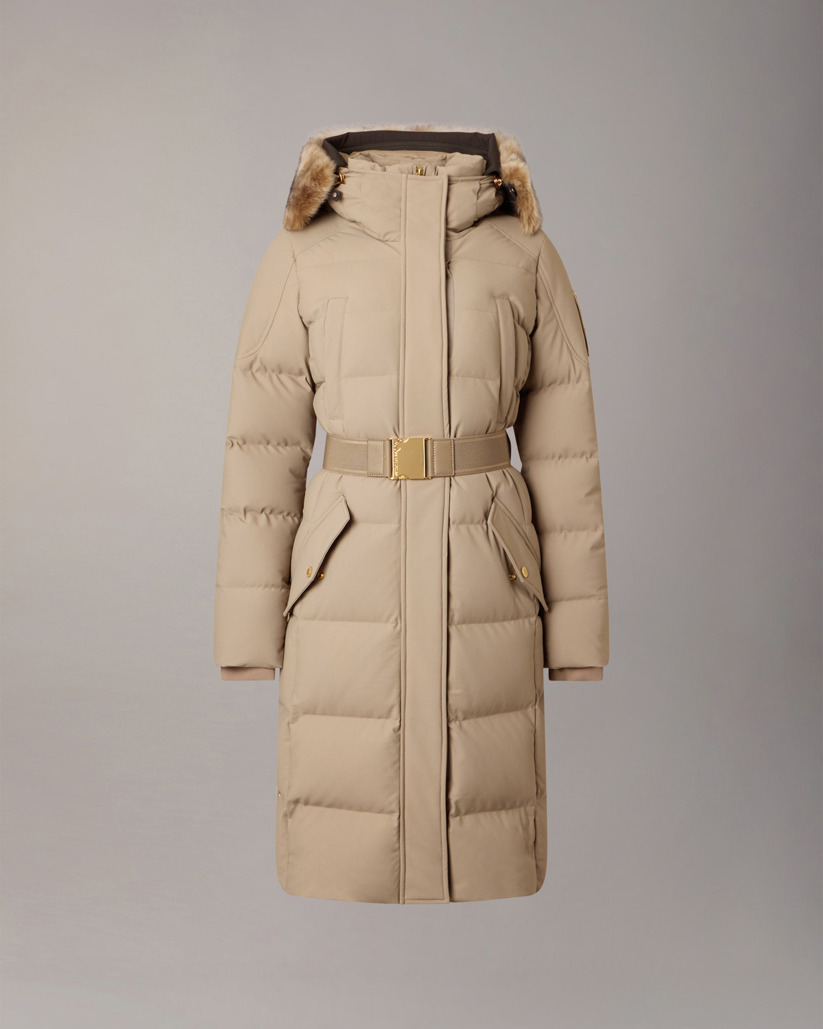 Moose Knuckles - M36LP207GS - Gilded Long Down Parka - WOMENS -  - Detail8