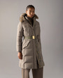 Moose Knuckles - M36LP207GS - Gilded Long Down Parka - WOMENS -  - Front Category