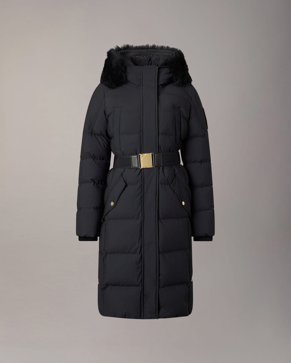 Moose Knuckles - M36LP207GS - Gilded Long Down Parka - WOMENS -  - Detail8