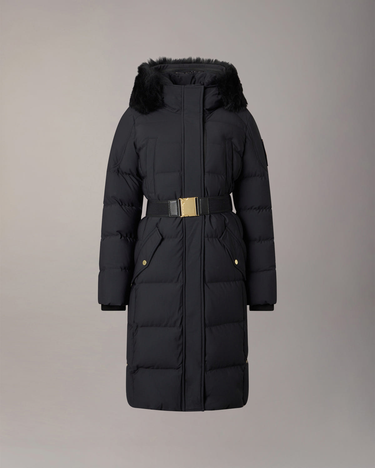 Moose Knuckles - M36LP207GS - Gilded Long Down Parka - WOMENS -  - Detail8
