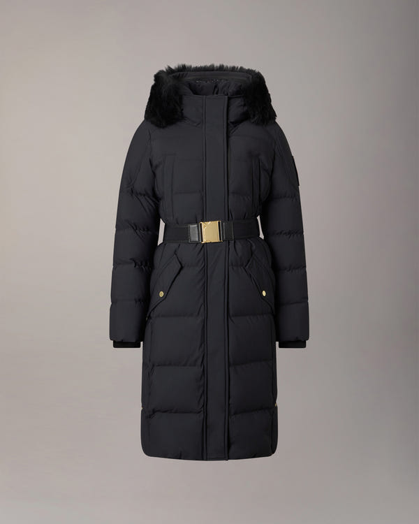 Moose Knuckles - M36LP207GS - Gilded Long Down Parka - WOMENS -  - Detail8