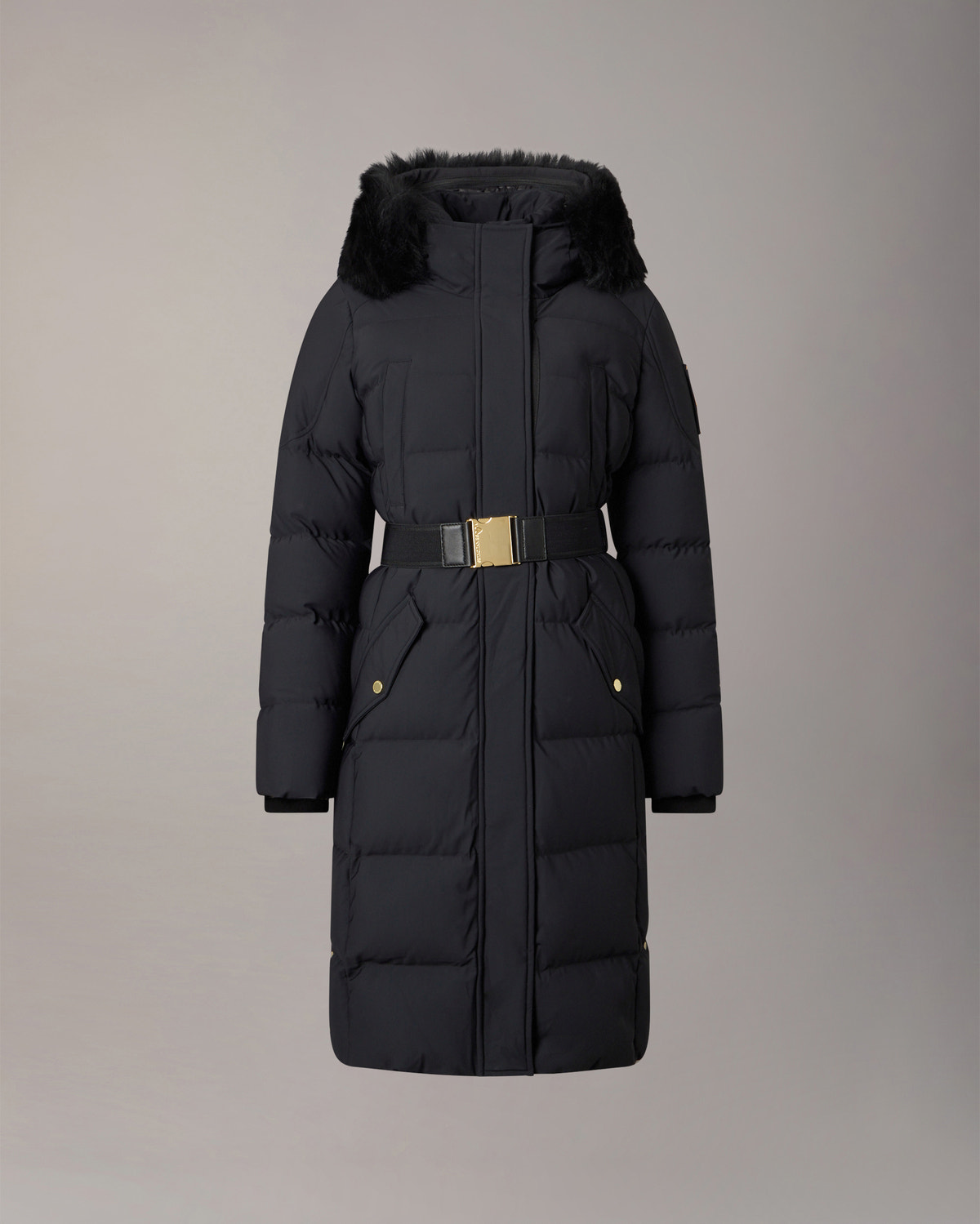 Moose Knuckles - M36LP207GS - Gilded Long Down Parka - WOMENS -  - Detail8