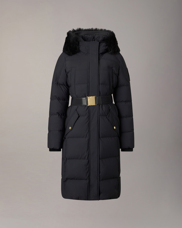 Moose Knuckles - M36LP207GS - Gilded Long Down Parka - WOMENS -  - Detail8