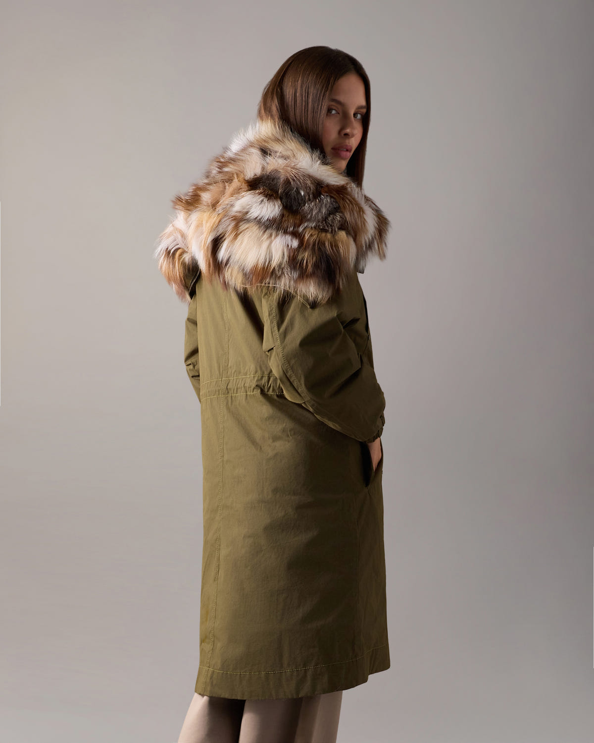 Moose Knuckles - M36LP256F - Pioneer Fur & Down Parka - WOMENS -  - Back