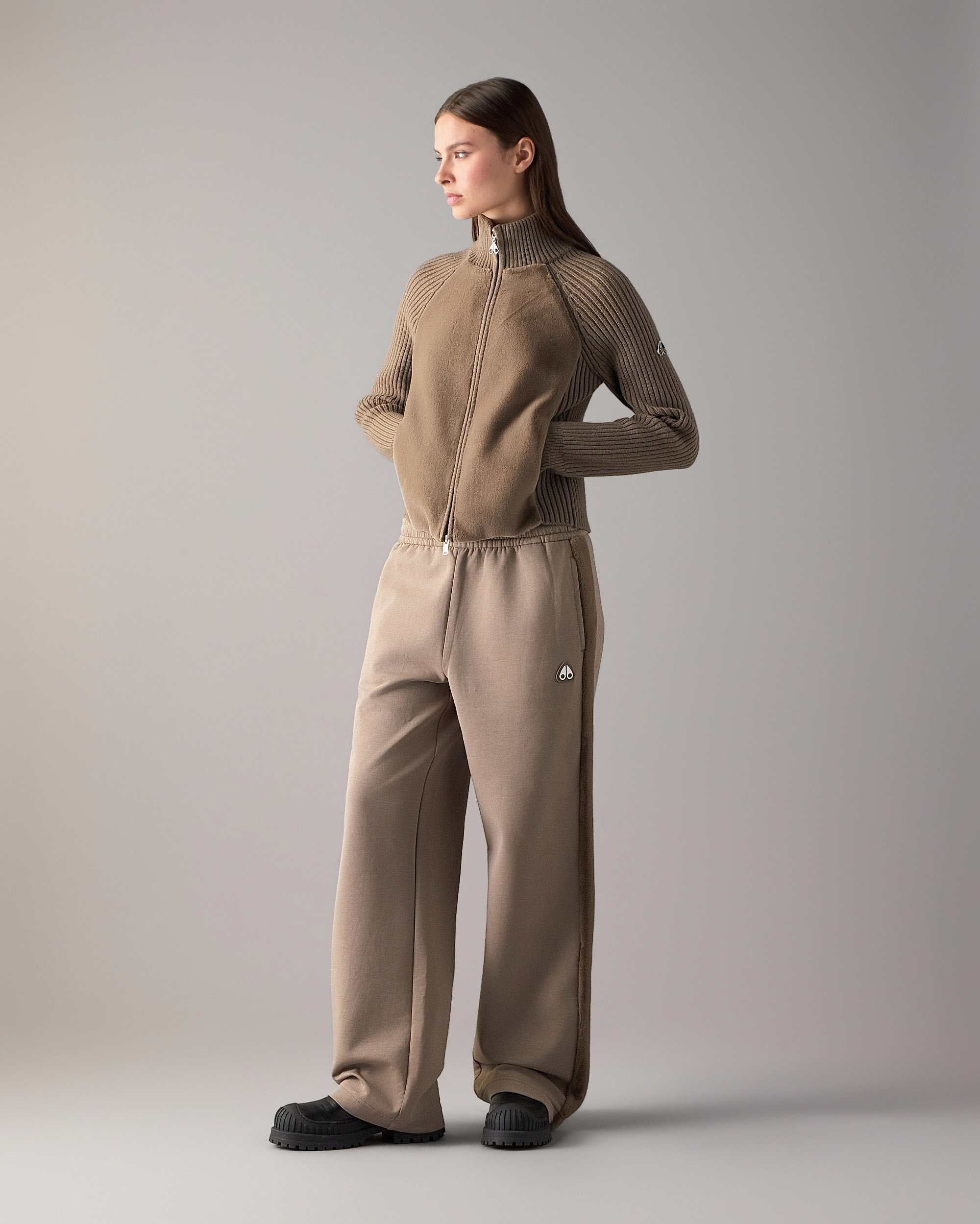 Moose Knuckles Womens MIX MEDIA BUNNY PANT  M36LR750 Front