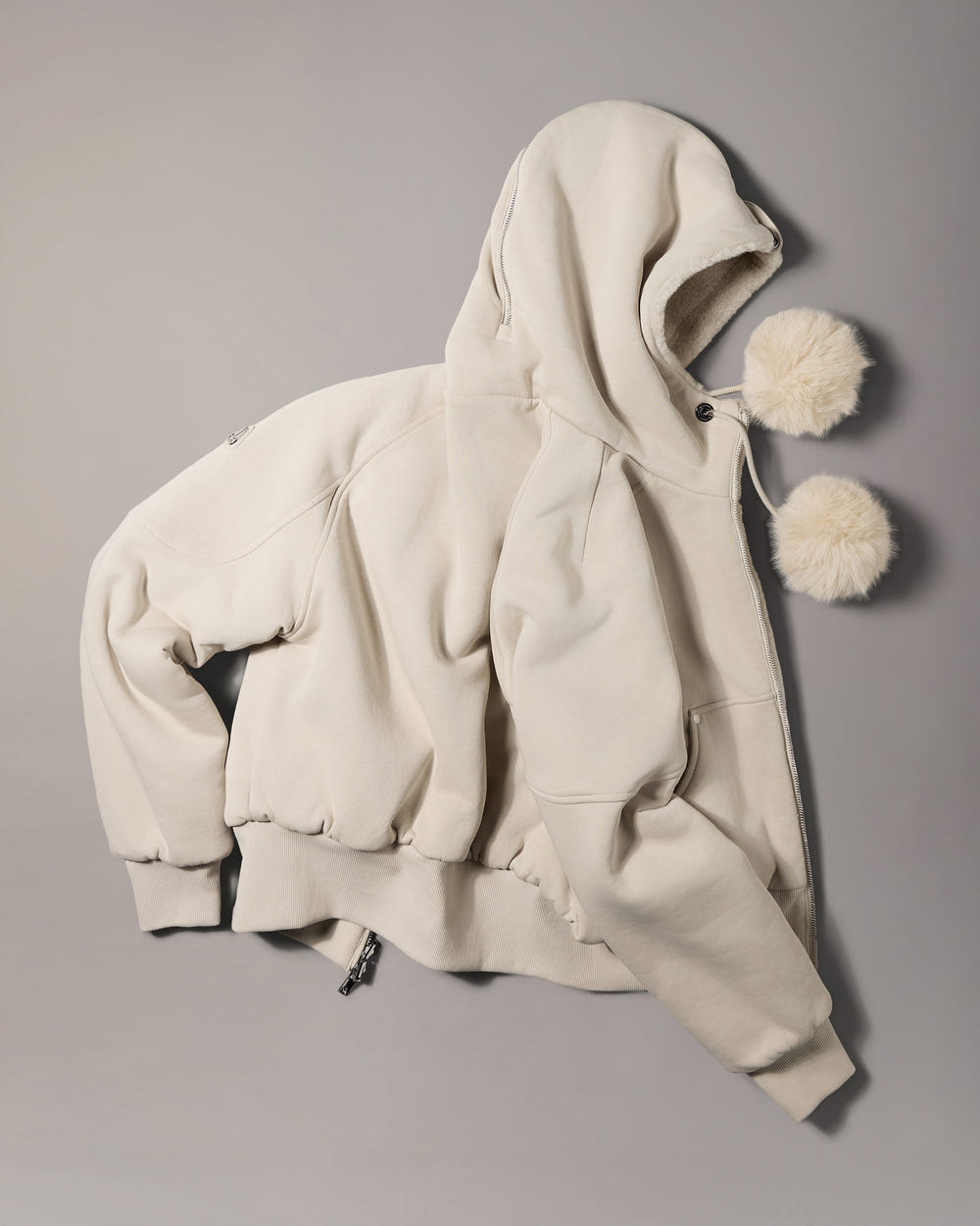 Moose Knuckles - M36LS611 - Oro Bunny Reversible Hoodie - WOMENS -  - Detail10