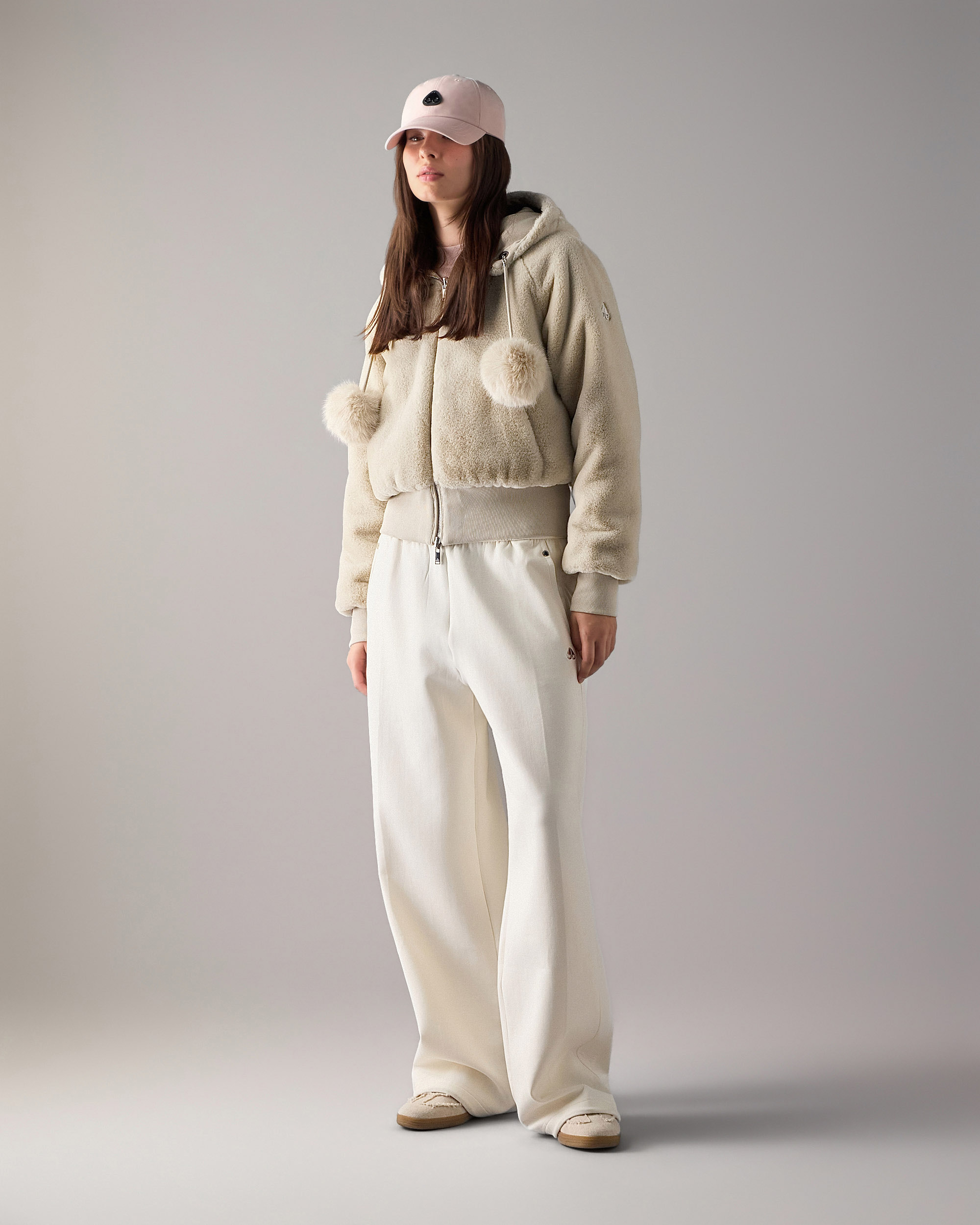 Moose Knuckles - M36LS611 - Gold Series Oro Bunny Reversible Hoodie - WOMENS -  - Detail7