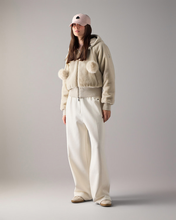 Moose Knuckles - M36LS611 - Gold Series Oro Bunny Reversible Hoodie - WOMENS -  - Detail7