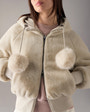 Moose Knuckles - M36LS611 - Gold Series Oro Bunny Reversible Hoodie - WOMENS -  - Detail9