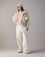 Moose Knuckles - M36LS611 - Gold Series Oro Bunny Reversible Hoodie - WOMENS -  - Front
