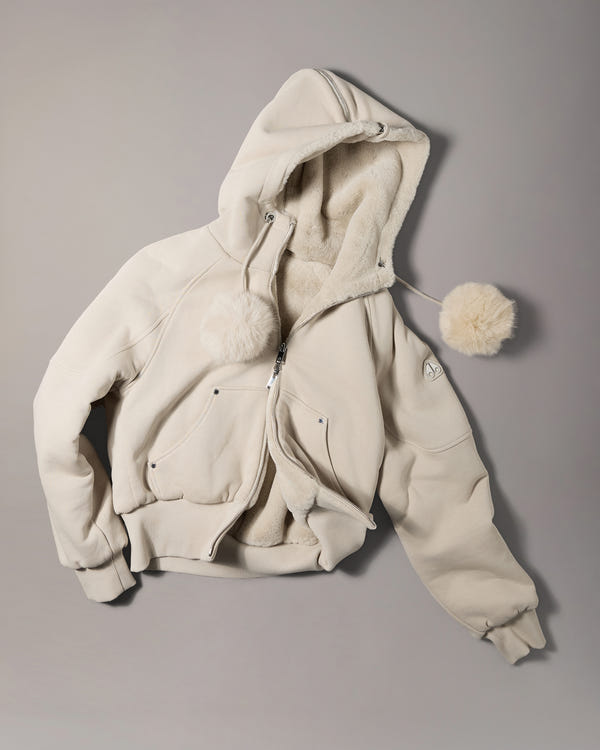 Moose Knuckles - M36LS611 - Oro Bunny Reversible Hoodie - WOMENS -  - GM